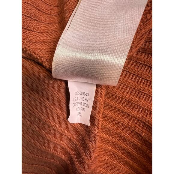 OLD NAVY Women's Long Sleeve Ribbed Knit Dress Size XL Polyester Blend EUC D231 - Picture 9 of 13